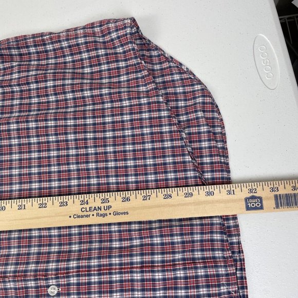 Ralph Lauren Shirt Men's Size XXL Red Blue Collared Button Up Preppy Casual - Picture 8 of 9